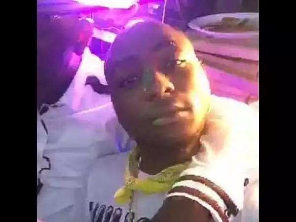 DAVIDO Showers Money On People At A Wedding Reception In Lagos (Video)